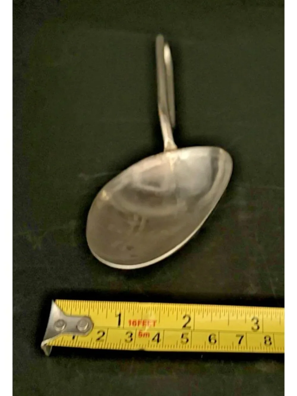 Vintage Metal Measuring Scoop WB/W Approved Good Housekeeping Rustic Primitive